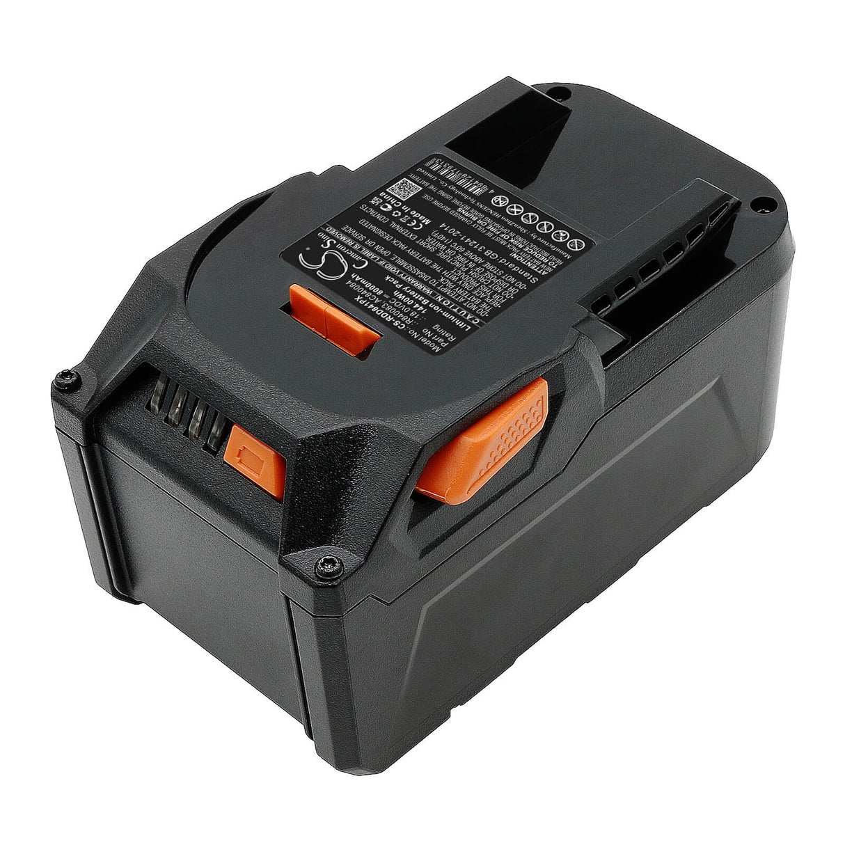 18.0v, Li-ion, 8000mah, Battery Fits Ridgid 130383001, 130383025, 144.00wh Power Tools Cameron Sino Technology Limited (Dangerous Goods)   