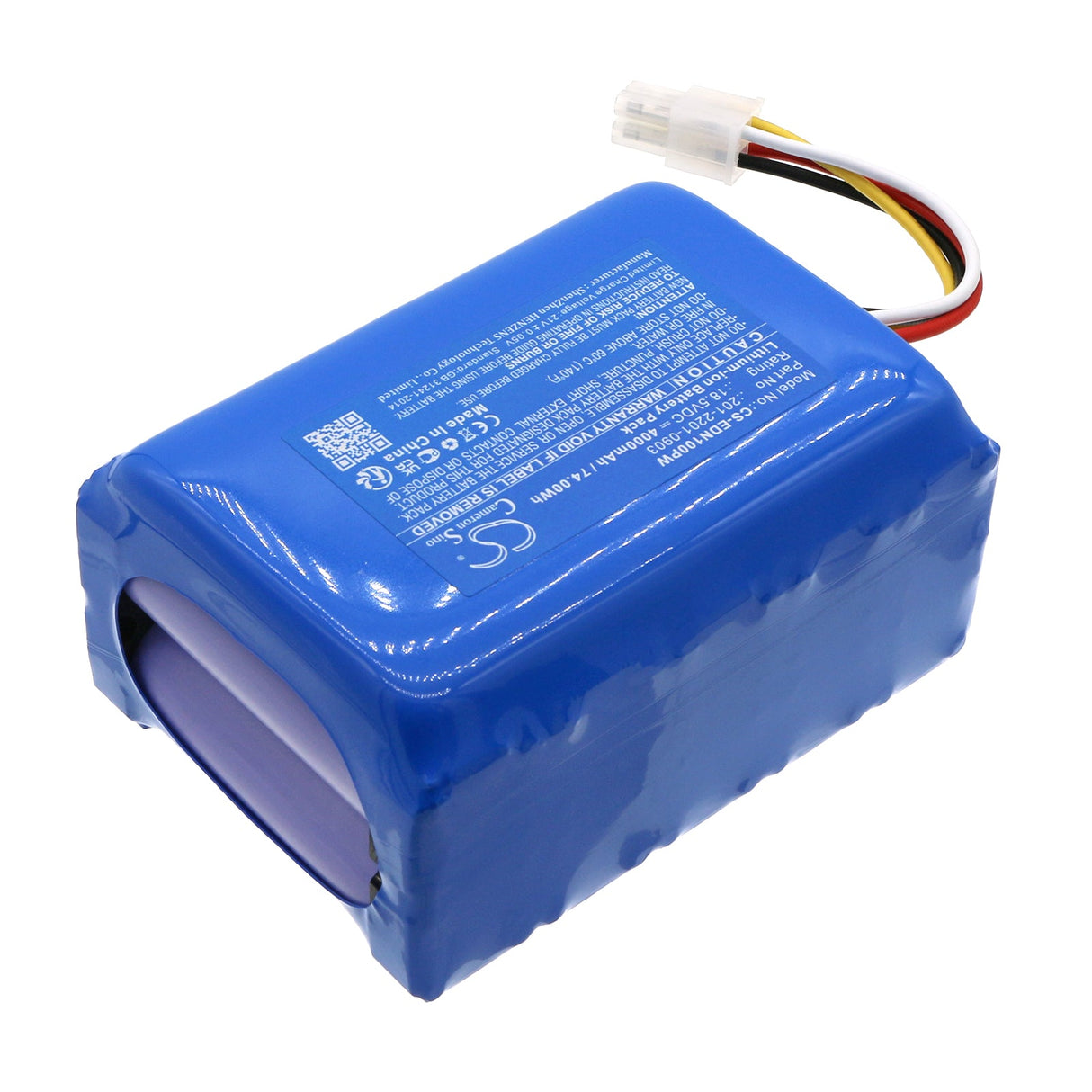 18.5V, Li-ion, 4000mAh, Battery fits Ecovacs, G1-800, Goat G1, 74.00Wh Lawn Mowers Cameron Sino Technology Limited   