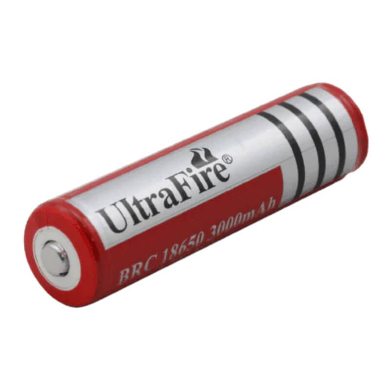 18650 Rechargeable Button Top Lithium Battery, Protected, Ultrafire 3000mah 3.7v Other Batteries Ultrafire   