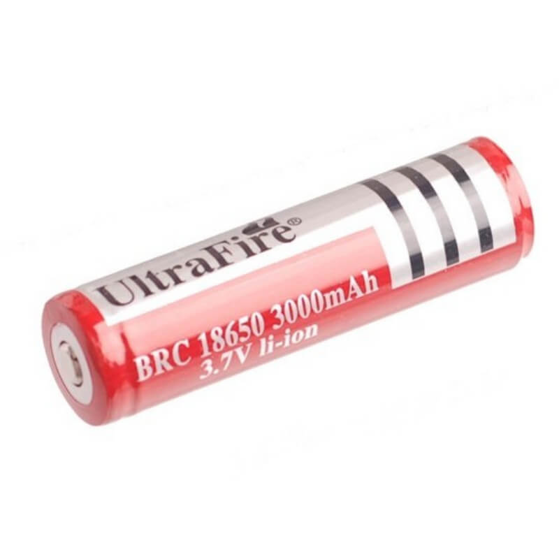 18650 Rechargeable Button Top Lithium Battery, Protected, Ultrafire 3000mah 3.7v Other Batteries Ultrafire   