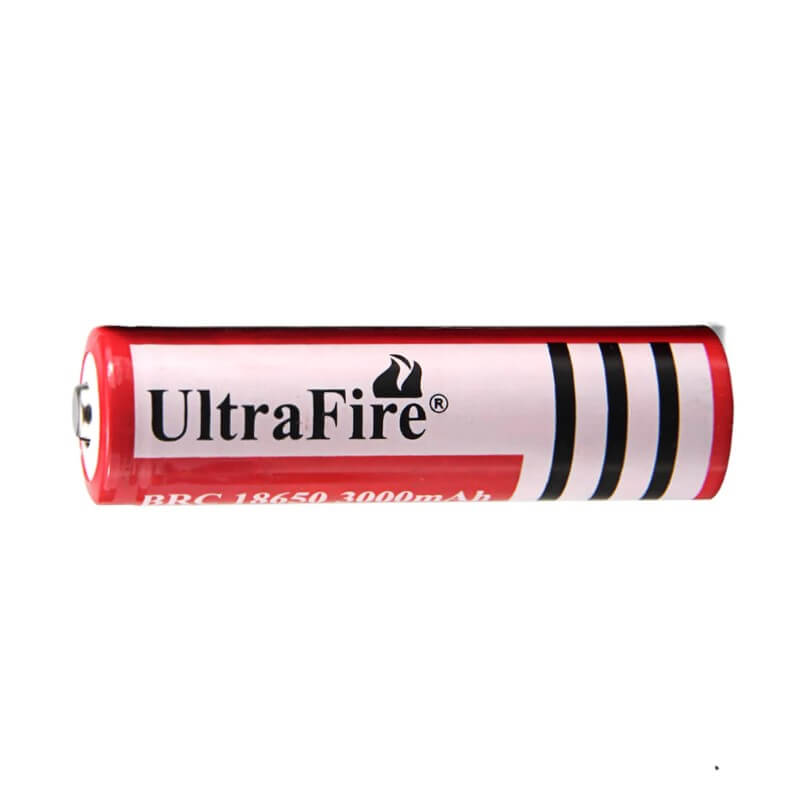 18650 Rechargeable Button Top Lithium Battery, Protected, Ultrafire 3000mah 3.7v Other Batteries Ultrafire   