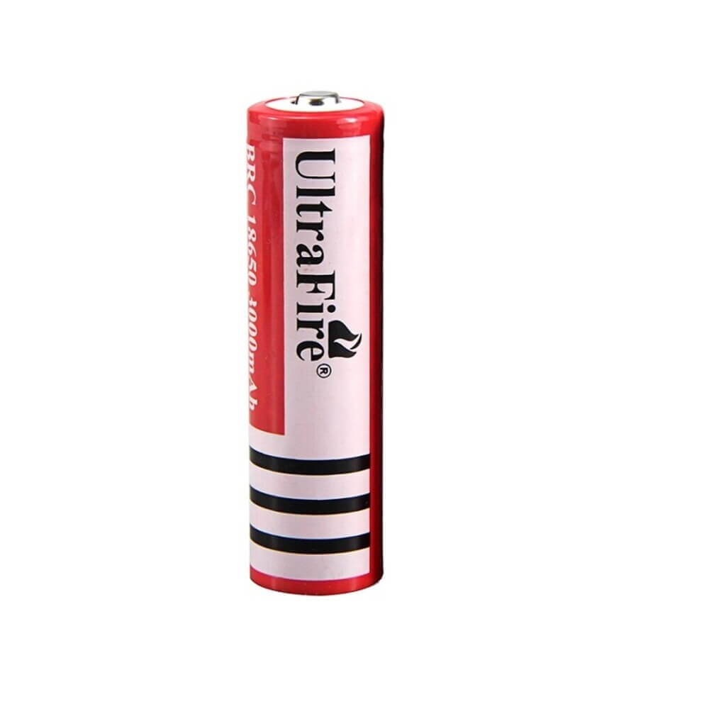 18650 Rechargeable Button Top Lithium Battery, Protected, Ultrafire 3000mah 3.7v Other Batteries Ultrafire   