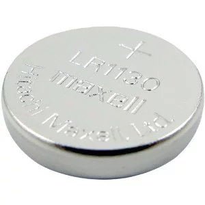 189 - Lr1130 1.5 Volt Alkaline Battery Replacement (Card of 10) Coin Cell Batteries Maxell   