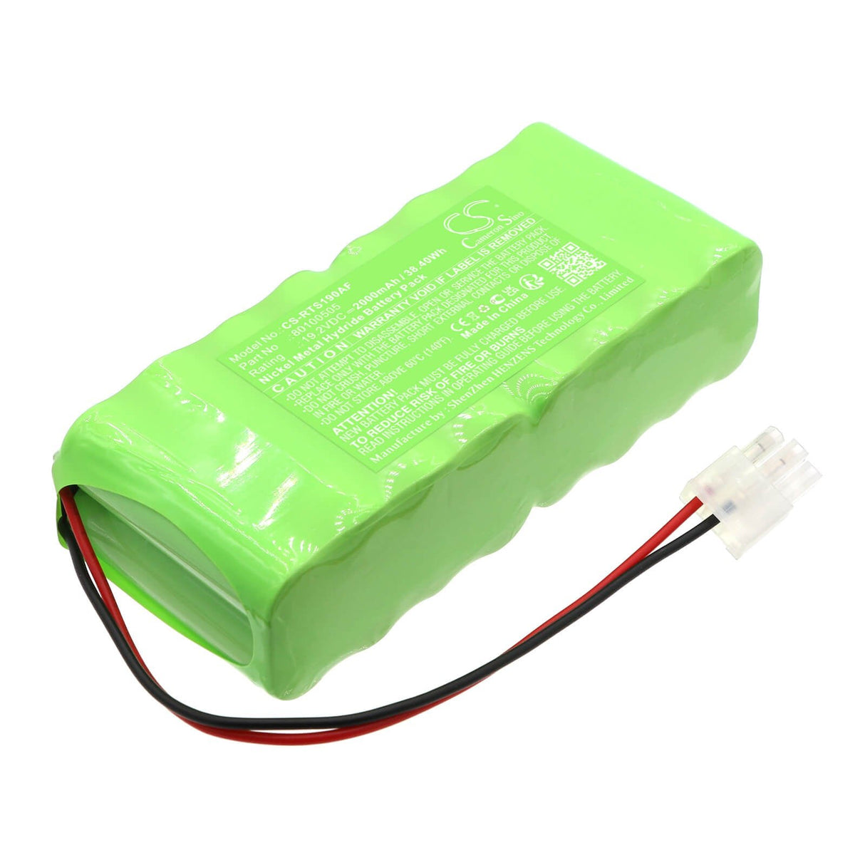 19.2v, Ni-mh, 2000mah, Battery Fits Record, Bat 19, Stg19, 38.40wh Automatic Doors Cameron Sino Technology Limited   