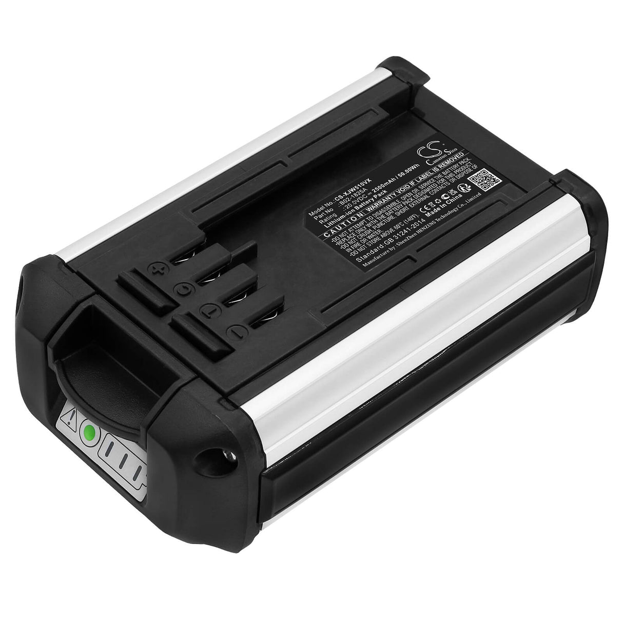 20.0v, Li-ion, 2500mah, Battery Fits Jimmy, Jw31, 50.00wh Vacuum Cameron Sino Technology Limited   