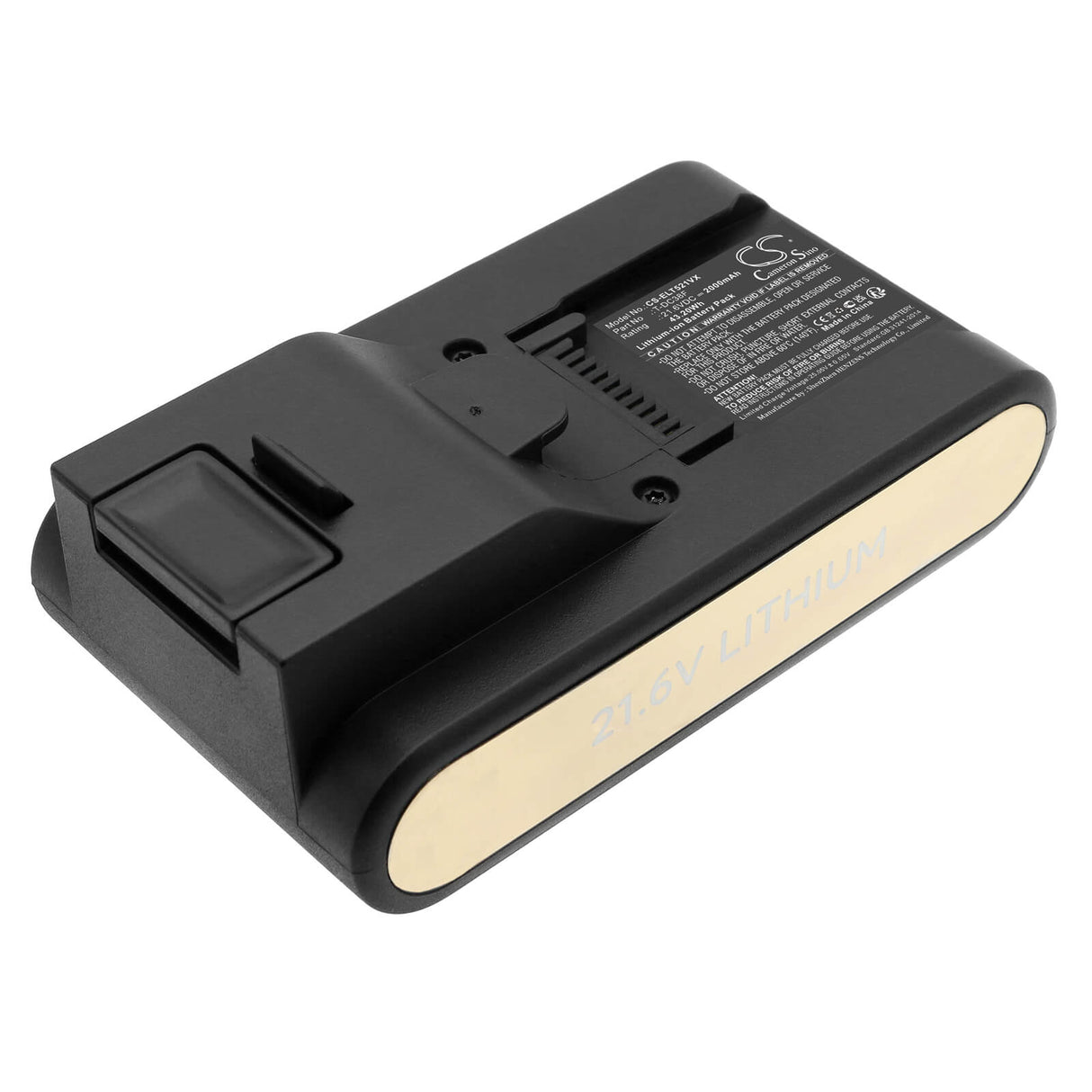 21.6v, Li-ion, 2000mah, Battery Fits Electrolux, Progress Pop5-21tg, 43.20wh Vacuum Cameron Sino Technology Limited   