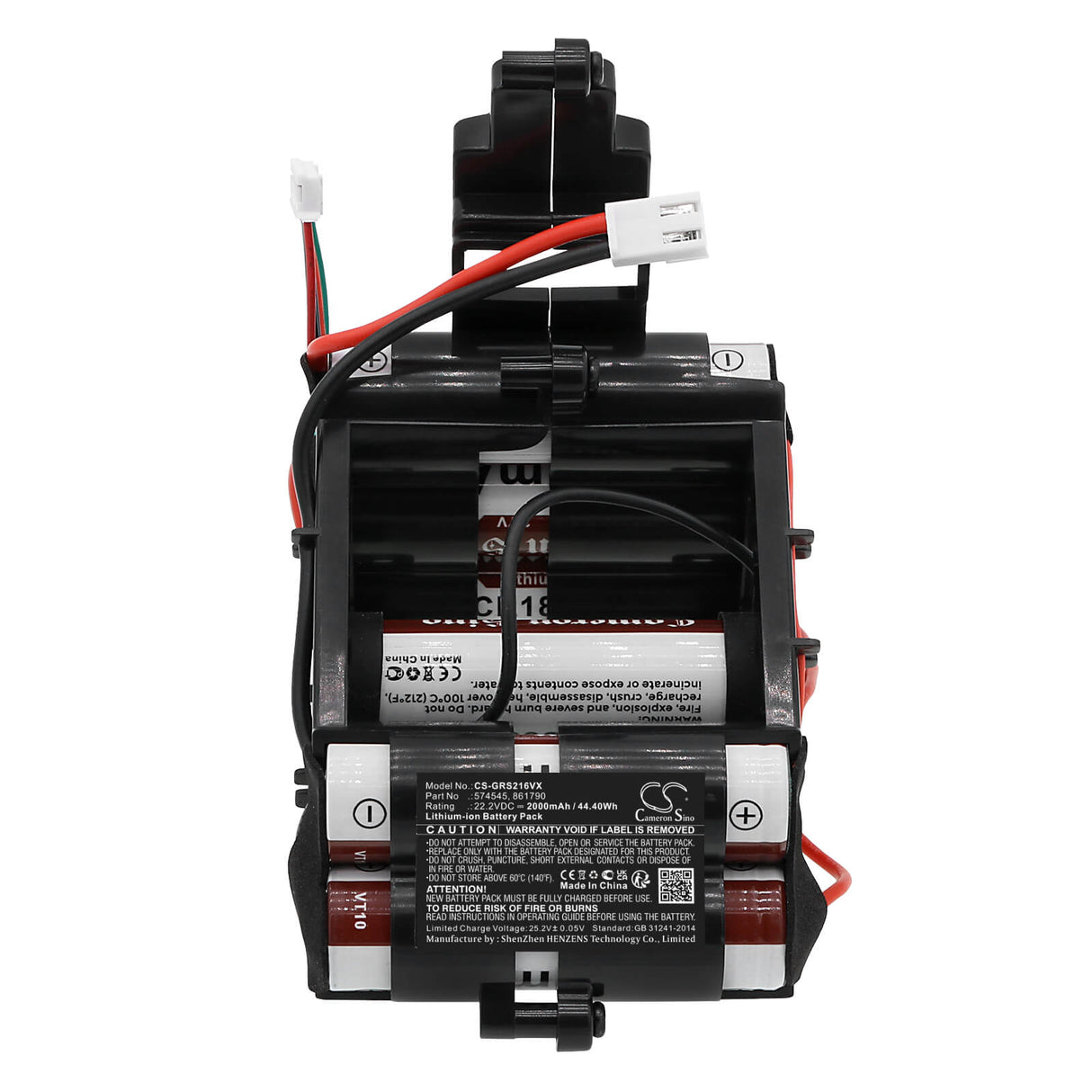 21.6v, Li-ion, 2000mah, Battery Fits Gorenje, 568211, 728268, 43.20wh Vacuum Cameron Sino Technology Limited   