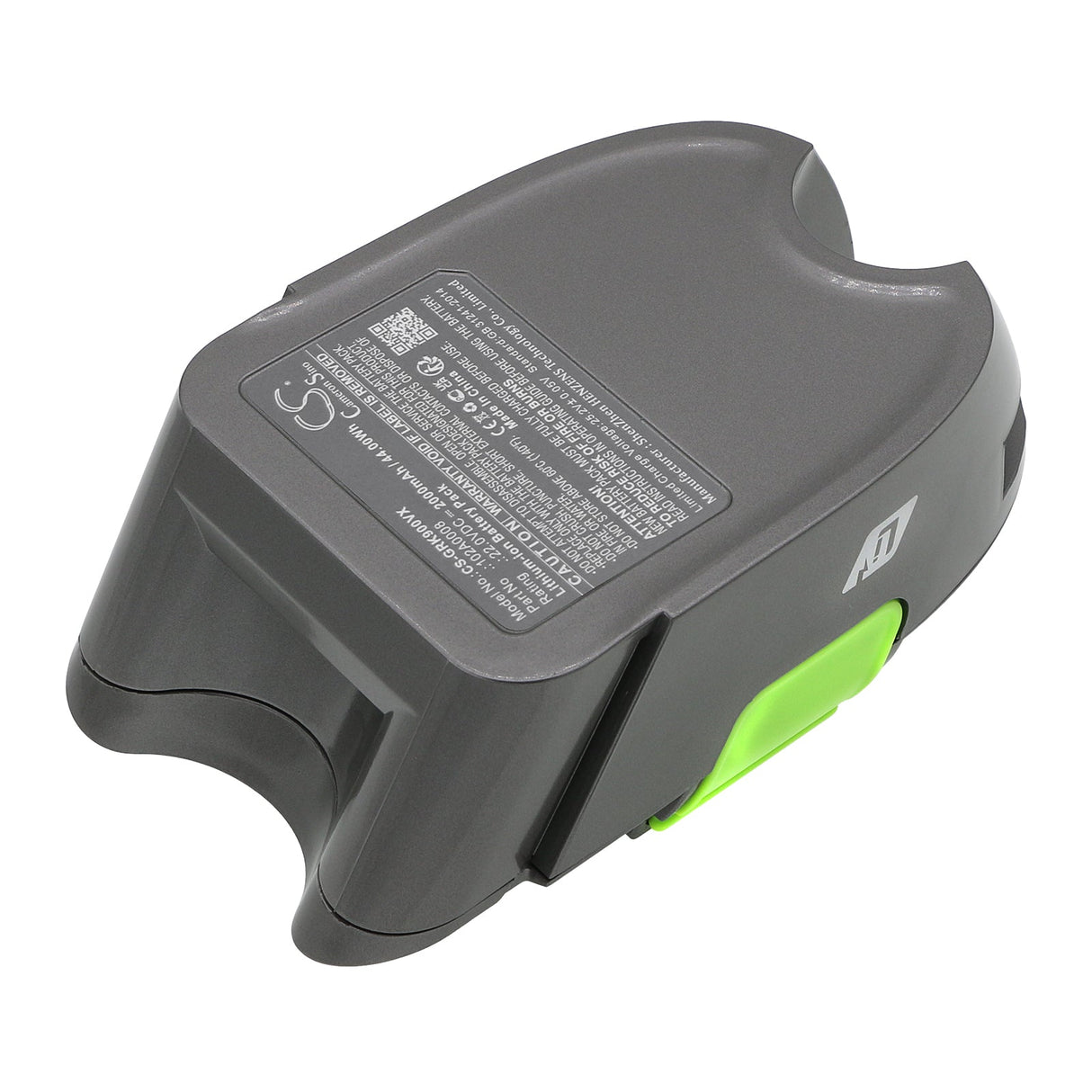 22.0V, Li-ion, 2000mAh, Battery fits Gtech, Aft001, Multi K9, 44.00Wh Vacuum Cameron Sino Technology Limited   