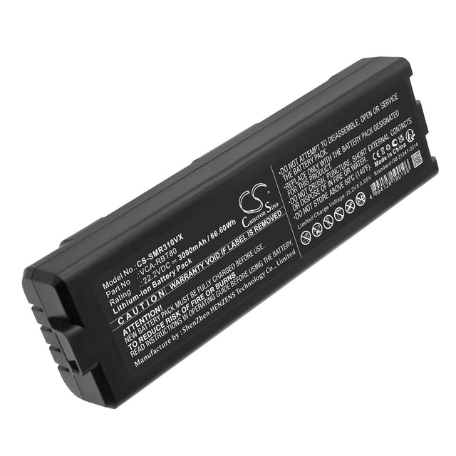 22.2v, Li-ion, 3000mah , Battery Fits Samsung Jet Bot, Vr30t80313w, Vr30t80313w/wa, 66.60wh Vacuum Cameron Sino Technology Limited   