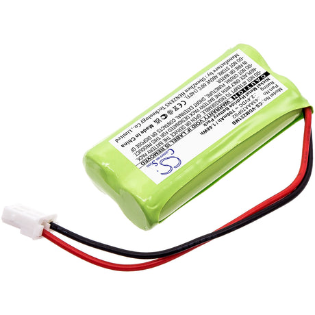 2.4v, 700mah, Ni-mh Battery Fit's Vtech, Digital Audio Monitor Dm221, Dm221, 1.68wh BabyPhone Cameron Sino Technology Limited   