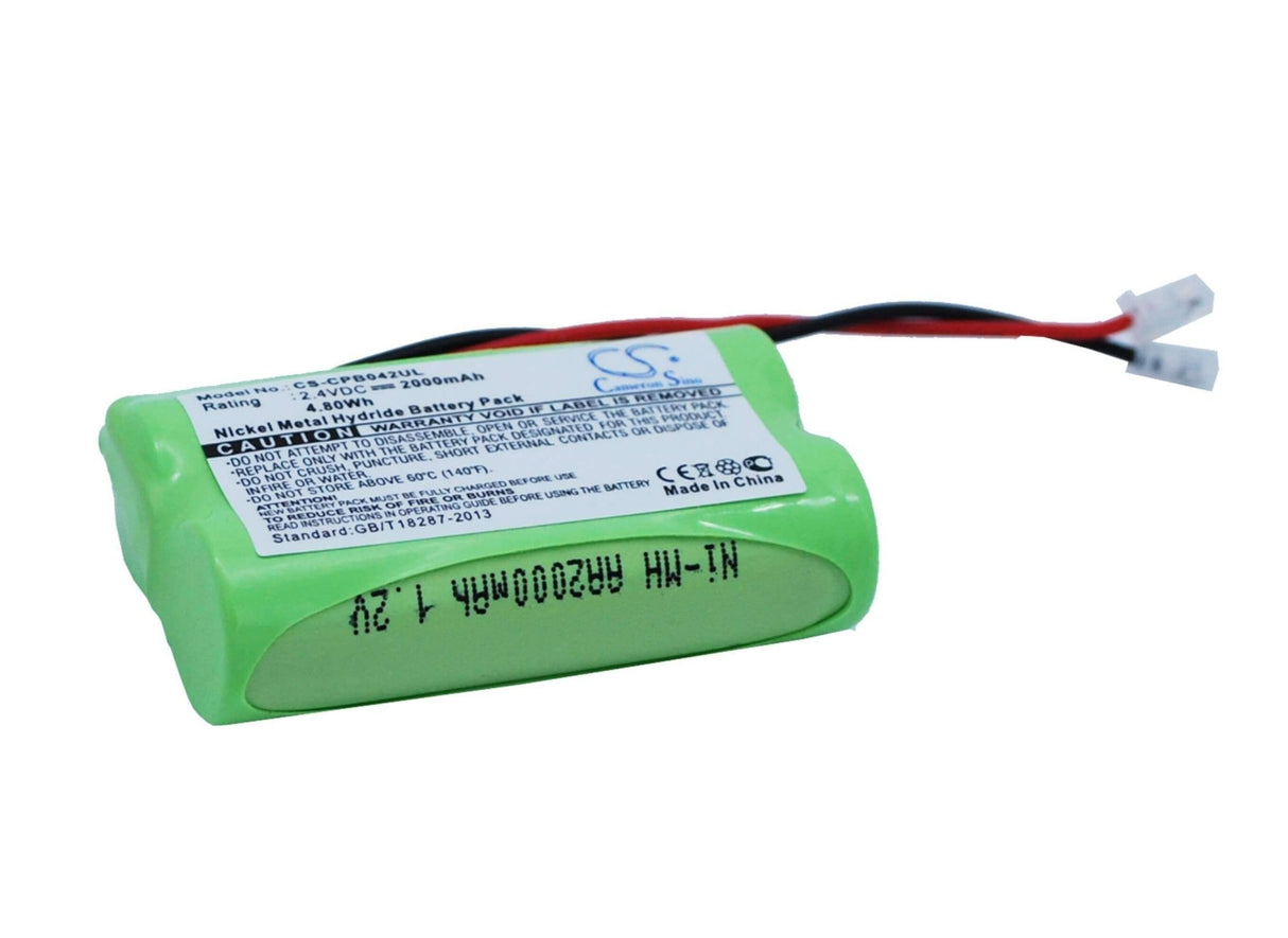 2.4v Aa Battery Pack 2000mah With Universal Plug Battery By Use Cameron Sino Technology Limited   