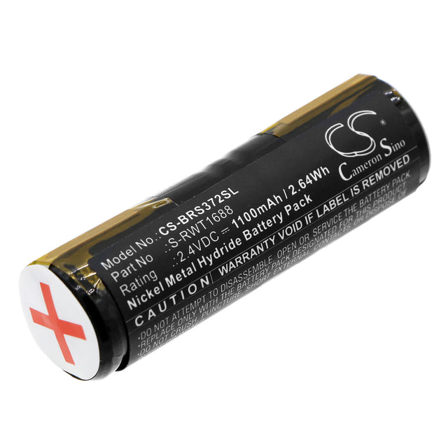 2.4v, Ni-mh, 1100mah, Battery Fits Braun, 4717, Dlx S18.535.3, 2.64wh Toothbrush Cameron Sino Technology Limited   