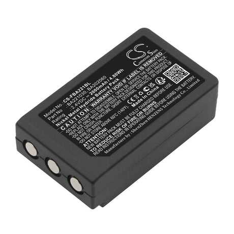 2.4v, Ni-mh, 2000mah, Crane Remote Battery Fits Hbc Patrol S, Radiomatic Rv, 4.80wh Crane Remote Control Cameron Sino Technology Limited   