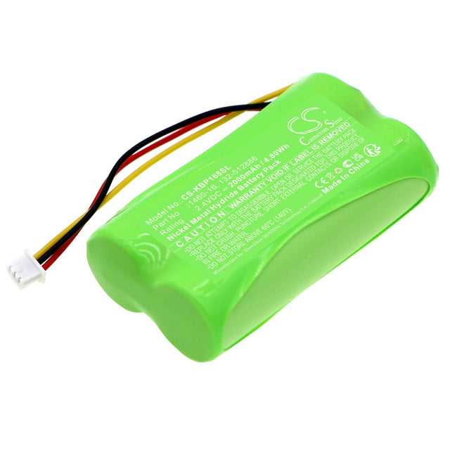 2.4v, Ni-mh, 2000mah, Battery Fits Kaba Programmer 1460, 4.80wh Door Lock Cameron Sino Technology Limited   