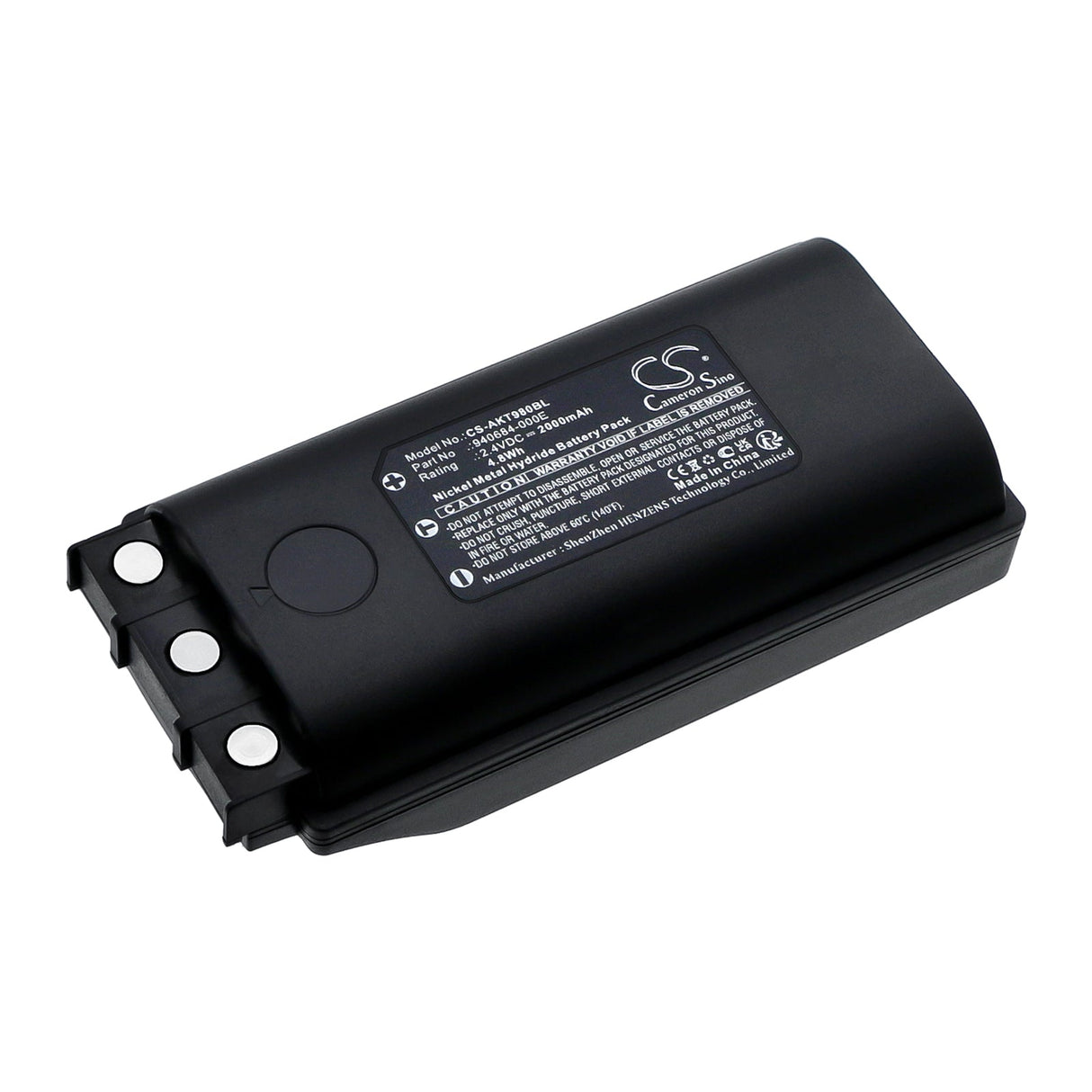 2.4v, Ni-mh, 2000mah, Crane Remote Battery Fits 200j Transmitters, Mc98 Transmitters, 4.8wh Crane Remote Control Cameron Sino Technology Limited   