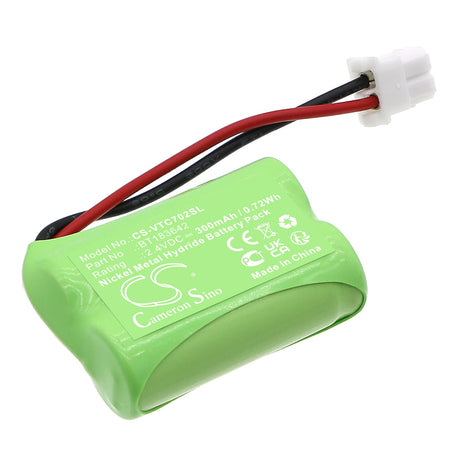 2.4V, Ni-MH, 300mAh, Battery fits Snom, C620 Wireless Mic, 0.72Wh Cordless Phone Cameron Sino Technology Limited (Cordless Phone)   