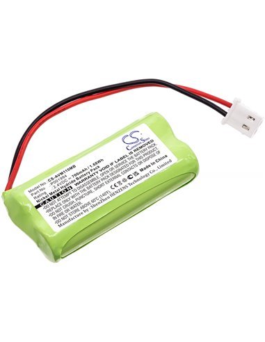 2.4v, Ni-mh, 700mah, Battery Fits Alecto, Dbx-111, 1.68wh BabyPhone Cameron Sino Technology Limited   