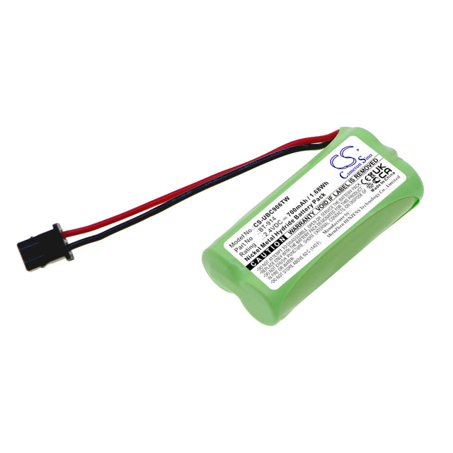 2.4v, Ni-mh, 700mah, Battery Fits Uniden, Bc906w, 1.68wh Two-Way Radio Cameron Sino Technology Limited   