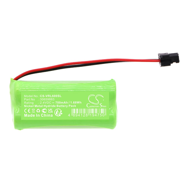 2.4v, Ni-mh, 700mah, Battery Fits Volvo, Fomoco Alarm Siren, S60 2008-2018, 1.68wh Siren Alarm Cameron Sino Technology Limited   