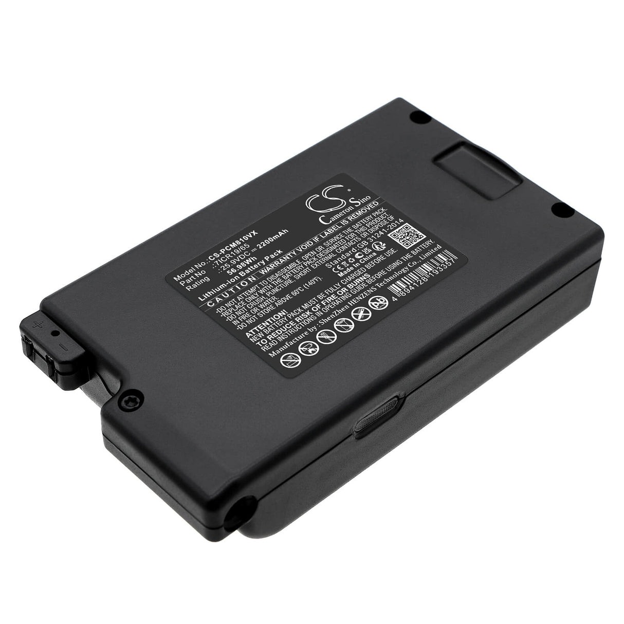 26.0v, Li-ion, 2200mah, Battery Fits Proscenic, P8, P8 Plus, 57.20wh Vacuum Cameron Sino Technology Limited   