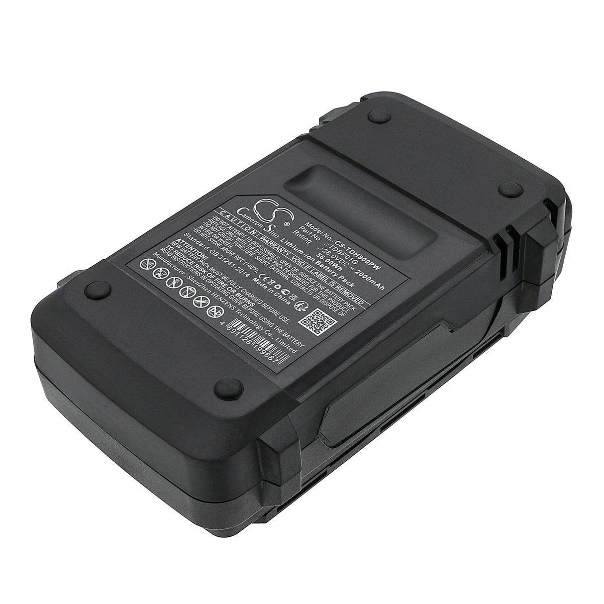 28.0V, Li-ion, 2000mAh, Battery fits Teccpo, Tdab03g, Tdht01g, 56.00Wh Lawn Mowers Cameron Sino Technology Limited   