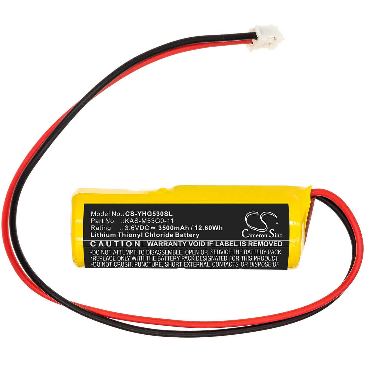 Battery For Yamaha, Kas-m53g0-10 3.6v, 3500mah - 12.60wh PLC Cameron Sino Technology Limited   