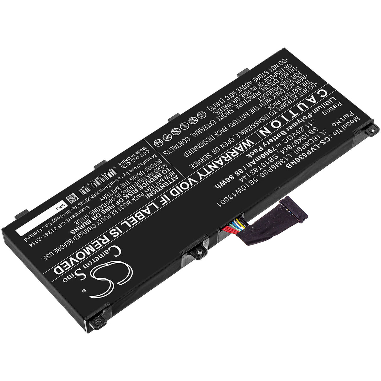 11.25v, 7900mah, Li-polymer Battery Fit's Lenovo, Thinkpad P53, Thinkpad P53 20qna00tcd, 88.88wh Batteries for Electronics Cameron Sino Technology Limited   