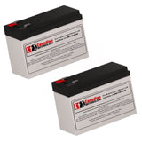 Batteries For Ultra Rcd-1025d Ups, 2 X 12v, 7ah - 84wh UPS Batteries CB Range   