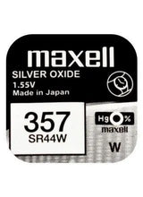 303 - Sr44sw 1.55 Volt Silver Oxide Battery Replacement Coin Cell Batteries Maxell   