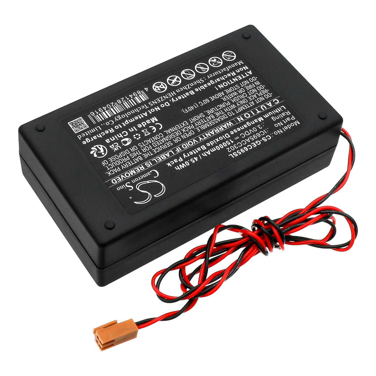 3.0v, Li-mno2, 15000mah, PLC Battery Fits GE Fanuc Cpu374, Cpus 311, 45.0wh PLC Cameron Sino Technology Limited   