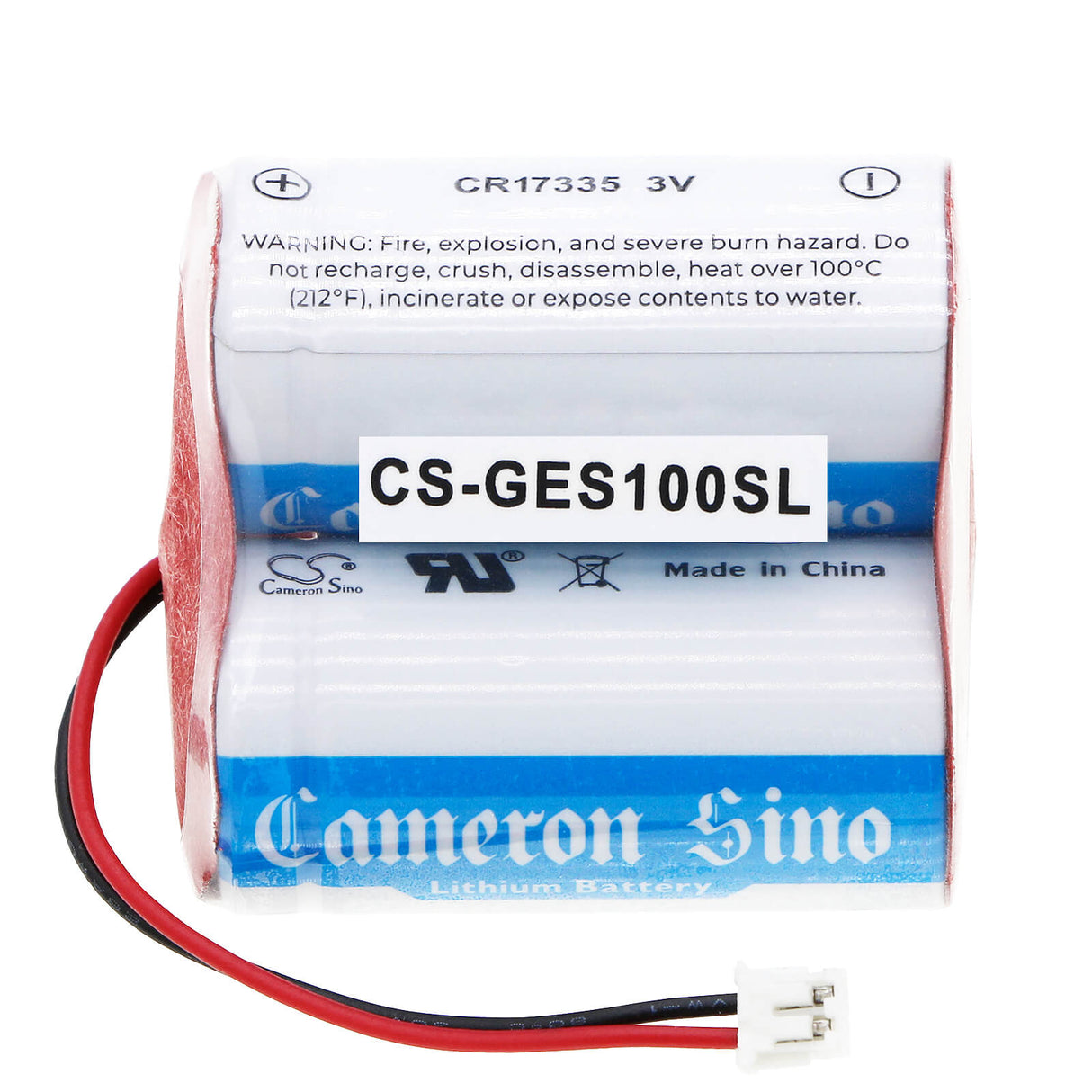 3.0v, Li-mno2, 2700mah, Battery Fits Glutz, 271964, Es1, 8.10wh Door Lock Cameron Sino Technology Limited   