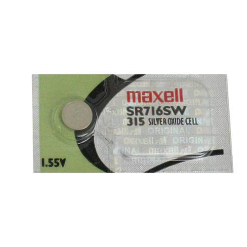 315 - Sr716sw 1.55 Volt Silver Oxide Battery Replacement Coin Cell Batteries Maxell   