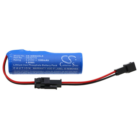 3.2v, Lifepo4, 1500mah , Battery Fits Gama Sonic Baytown Bulb Gs-106b, Baytown Gs-106, Baytown Ii Bulb Gs-105b, 4.80wh Solar Battery Cameron Sino Technology Limited   