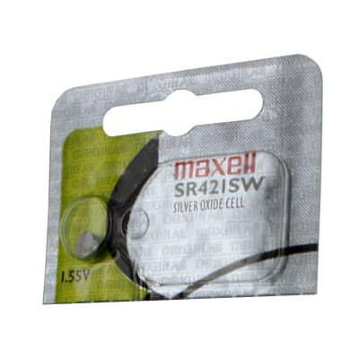 348 - Sr421sw 1.55 Volt Silver Oxide Battery Replacement Coin Cell Batteries Maxell   