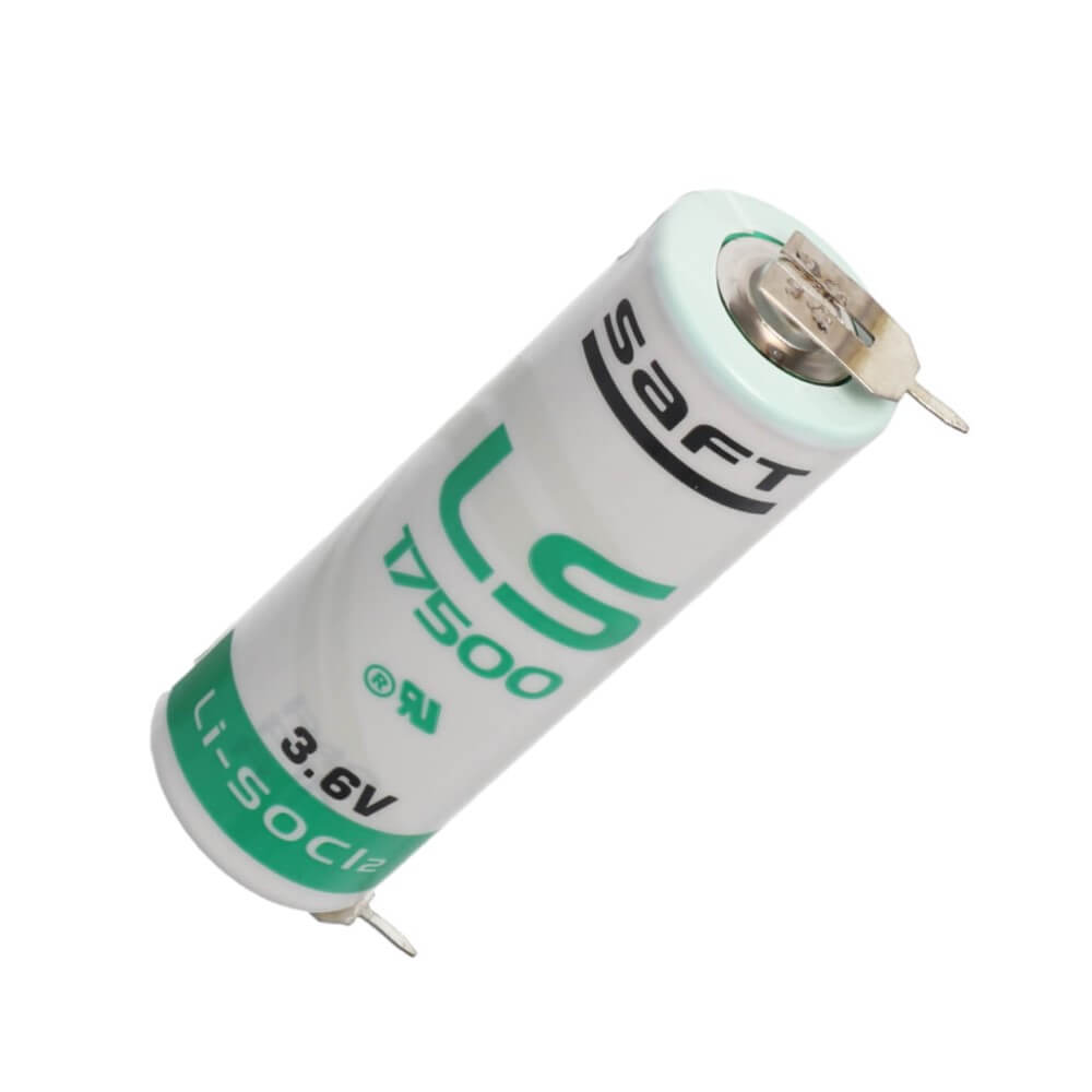 3.6v 3600mah A-size Saft Ls17500 Battery With Single Pc Pins Battery By Use Saft Lithium Batteries   