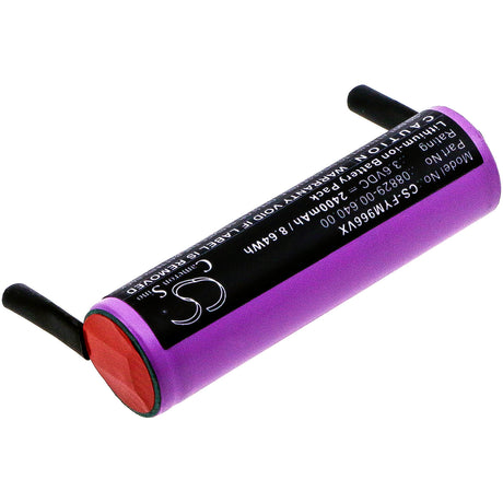 3.6v, Li-ion, 2400mah, Battery Fits Flymo, 9668616-01, Freestyler, 8.64wh Batteries for Electronics Cameron Sino Technology Limited   