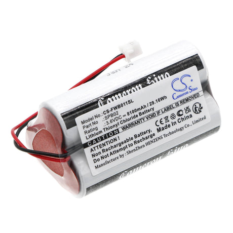 3.6v, Li-socl2, 8100mah, Battery Fits Fluidwell, F010 Displays, F011 Displays, 29.16wh PLC Cameron Sino Technology Limited   