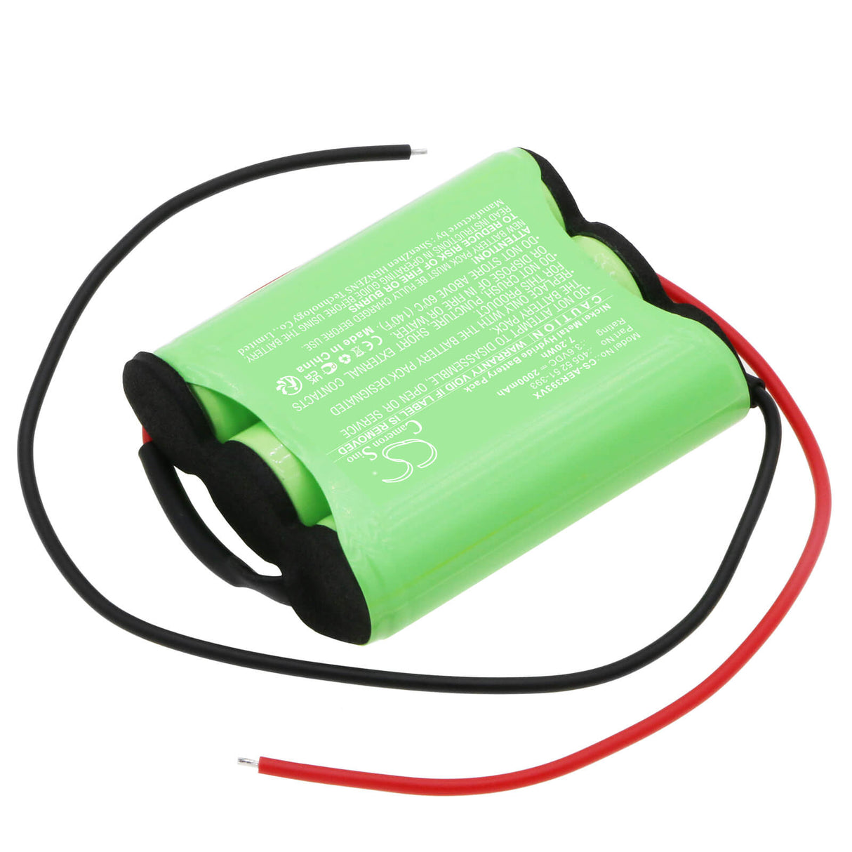 3.6v, Ni-mh, 2000mah, Battery Fits Aeg, Ergorapido, Rapido, 7.20wh Vacuum Cameron Sino Technology Limited   