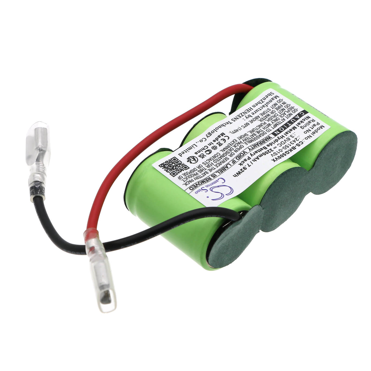 3.6v, Ni-mh, 2200mah, Battery Fits Black&decker, Gs500, 7.92wh Vacuum Cameron Sino Technology Limited   