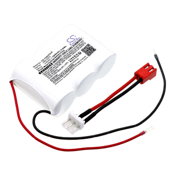 3.6V, Ni-MH, 2500mAh, Emergency Lighting battery fits Thorn Voyager, 59010372, Star Cs 3 Sbs 135/160mm, 9.00Wh