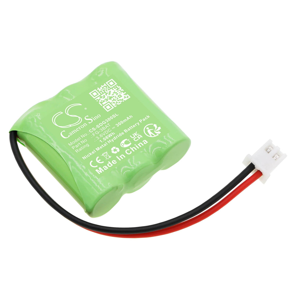 3.6v, Ni-mh, 300mah, Battery Fits Shimpo, Fg-3000, 1.08wh Equipment, Survey, Test Cameron Sino Technology Limited   