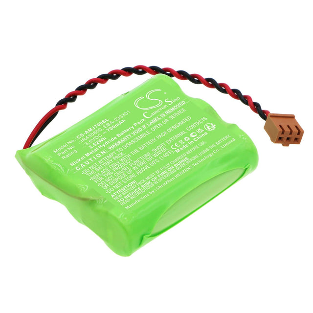 3.6v, Ni-mh, 700mah, Battery Fits Amano Mjr-7000, Mjr-7000ez, Mjr-8000, 2.52wh Batteries for Electronics Cameron Sino Technology Limited   