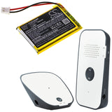 3.7v, 1200mah, Li-polymer Battery Fit's Nuk, Eco Control Audio 500, 530d+, 4.44wh BabyPhone Cameron Sino Technology Limited   