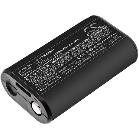 3.7v, 1300mah, Li-ion Battery Fit's Rode, Performer Tx-m2, Videomic Pro+, 4.81wh Microphone Cameron Sino Technology Limited   