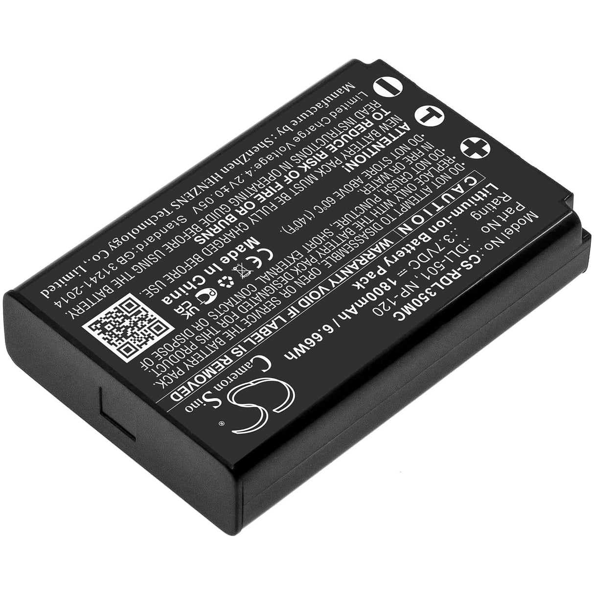 3.7v, 1800mah, Li-ion Battery Fit's Praktica, 18-z36c, 20-z35s, Luxmedia Z35, 6.66wh Batteries for Electronics Cameron Sino Technology Limited (Suspended)   