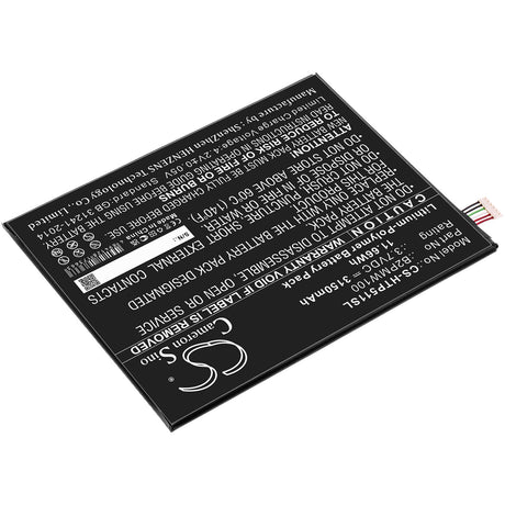 3.7v, 3150mah, Li-polymer Battery Fit's Htc, P510, 11.66wh Tablet Cameron Sino Technology Limited   