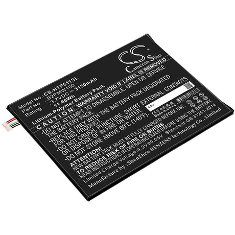 3.7v, 3150mah, Li-polymer Battery Fit's Htc, P510, 11.66wh Tablet Cameron Sino Technology Limited   