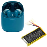 3.7v, 350mah, Li-polymer Battery Fit's Jbl, Tune 225 Tws Charging Case, 1.30wh Wireless Headset Cameron Sino Technology Limited   