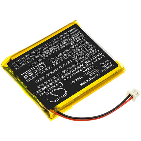 3.7v, 750mah, Li-polymer Battery Fit's Floureon, Vb603, 2.78wh BabyPhone Cameron Sino Technology Limited   