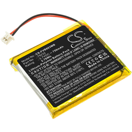 3.7v, 750mah, Li-polymer Battery Fit's Floureon, Vb603, 2.78wh BabyPhone Cameron Sino Technology Limited   